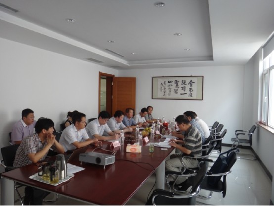 青島市發(fā)改委協(xié)同省里相關(guān)部門領(lǐng)導(dǎo)蒞臨我公司指導(dǎo)工作，并深入調(diào)研