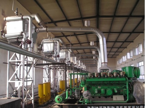 內(nèi)蒙烏海發(fā)電機(jī)組余熱鍋爐調(diào)試成功，運(yùn)行正常