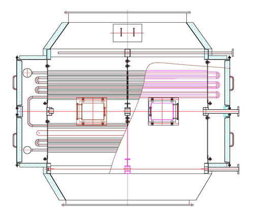 LFK0.5-5.0t/h型針形管/鰭片管廢氣經(jīng)濟(jì)器