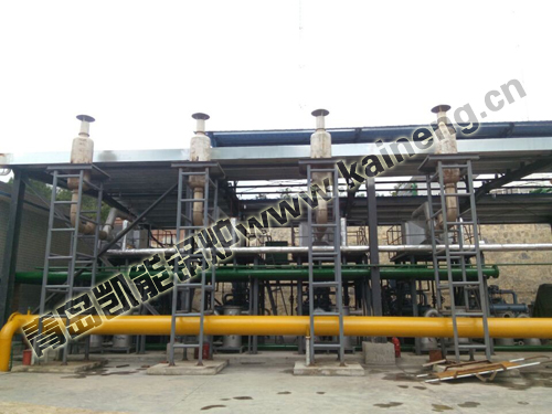 凱能發(fā)電機組余熱鍋爐現(xiàn)場