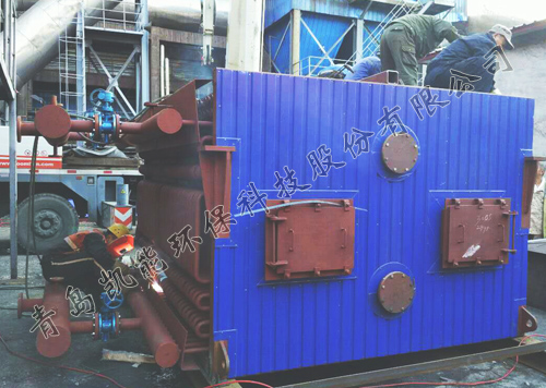 本鋼耐火窯余熱鍋爐現(xiàn)場