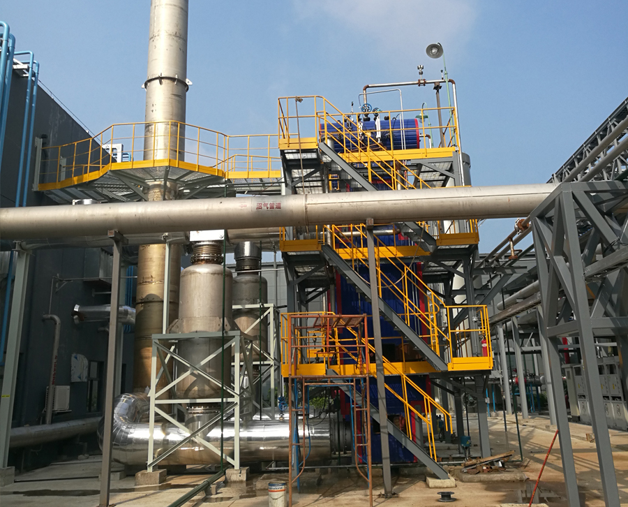 沼氣發(fā)電機(jī)組煙氣余熱利用項目現(xiàn)場 沼氣發(fā)電機(jī)組煙氣余熱利用項目現(xiàn)場