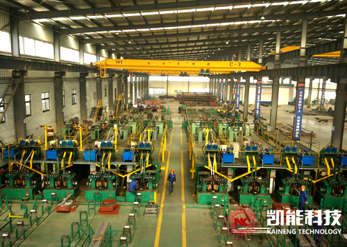 凱能科技鍋爐管組生產(chǎn)線(xiàn)