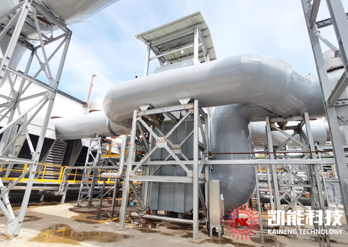 發(fā)電機(jī)組余熱鍋爐項(xiàng)目現(xiàn)場