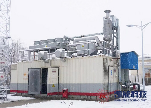 發(fā)電機(jī)組余熱鍋爐項目現(xiàn)場