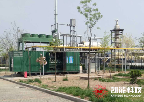 發(fā)電機組余熱鍋爐項目現(xiàn)場