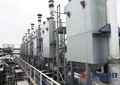 燃?xì)獍l(fā)電機組余熱鍋爐項目現(xiàn)場