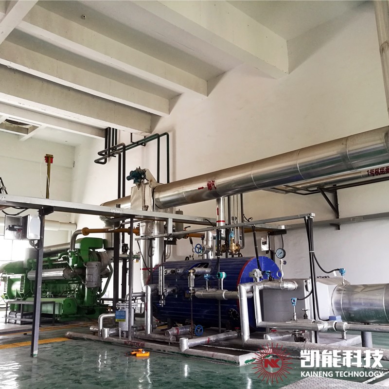 發(fā)電機組余熱鍋爐項目現(xiàn)場