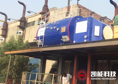 巴基斯坦發(fā)電機(jī)組預(yù)熱鍋爐項(xiàng)目現(xiàn)場