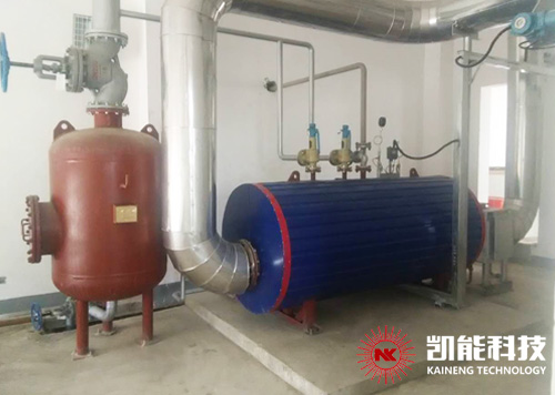 發(fā)電機組余熱鍋爐項目現(xiàn)場