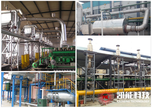 發(fā)電機(jī)組余熱利用項(xiàng)目現(xiàn)場