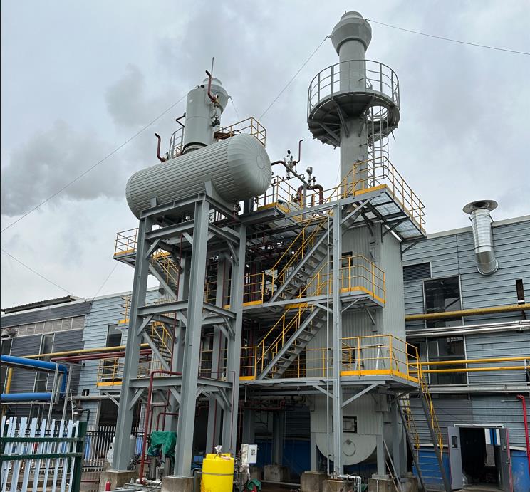 燃?xì)廨啓C(jī)余熱利用項目現(xiàn)場