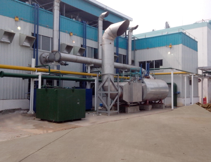 河南沼氣發(fā)電機組余熱鍋爐順利運行