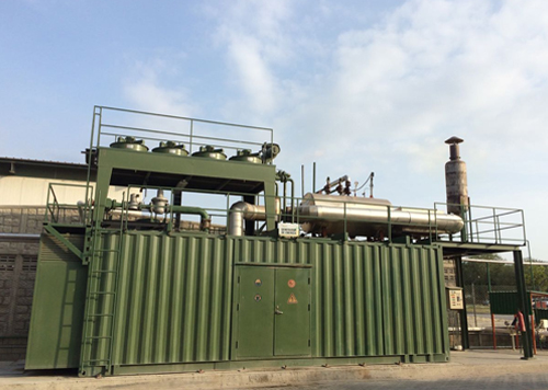 發(fā)電機(jī)組煙氣余熱鍋爐在南美哥倫比亞成功運(yùn)行