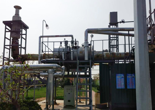 青島市十方餐廚垃圾處理廠沼氣發(fā)電機(jī)組余熱鍋爐